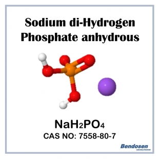 Sodium Di Hydrogen Phosphate Anhydrous AR 500 Gm Bendosen